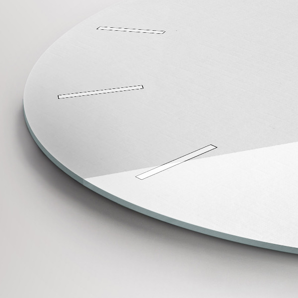 Pendule murale ronde 'Étoiles d''or'