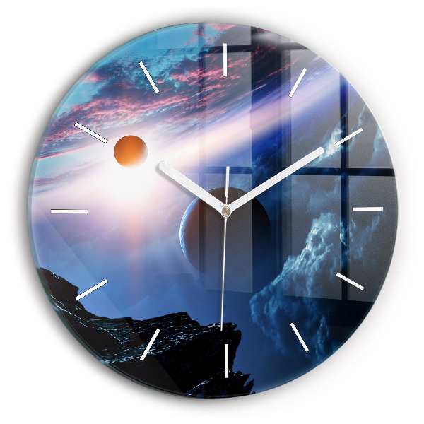 Pendule murale ronde Grande Galaxie
