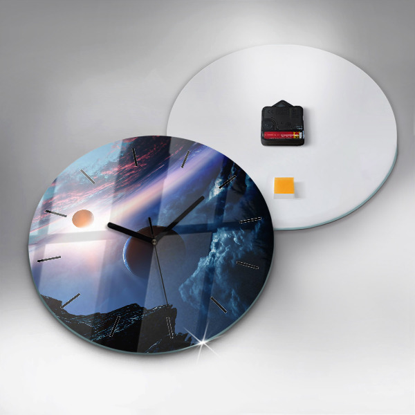 Pendule murale ronde Grande Galaxie