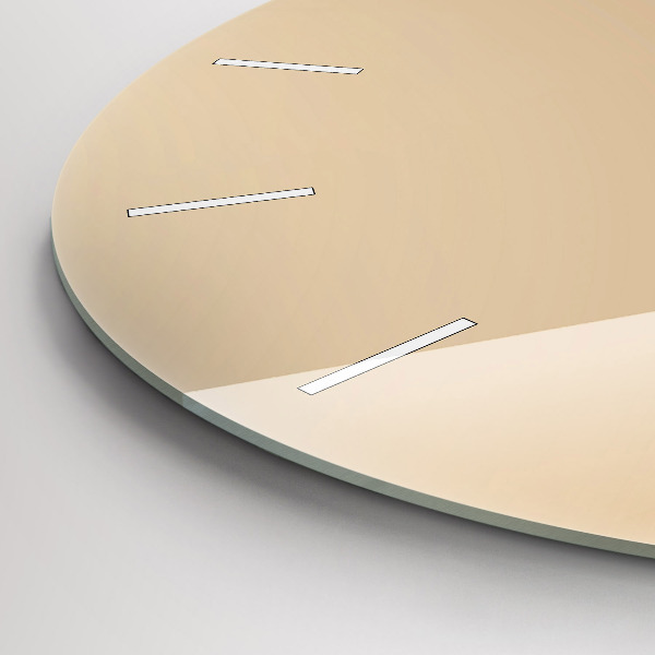 Pendule murale ronde Lumière abstraite