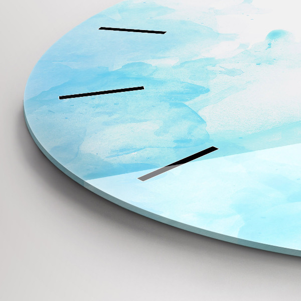 Pendule murale ronde Taches peintes