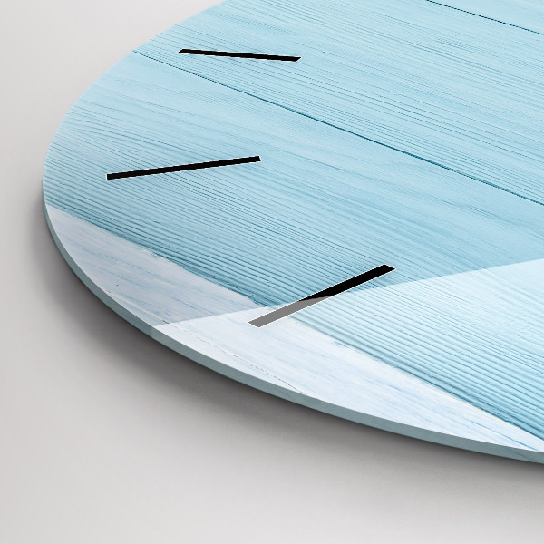 Pendule murale ronde Planche pour enfants