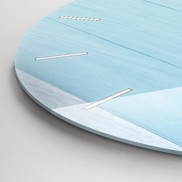 Pendule murale ronde Planche pour enfants