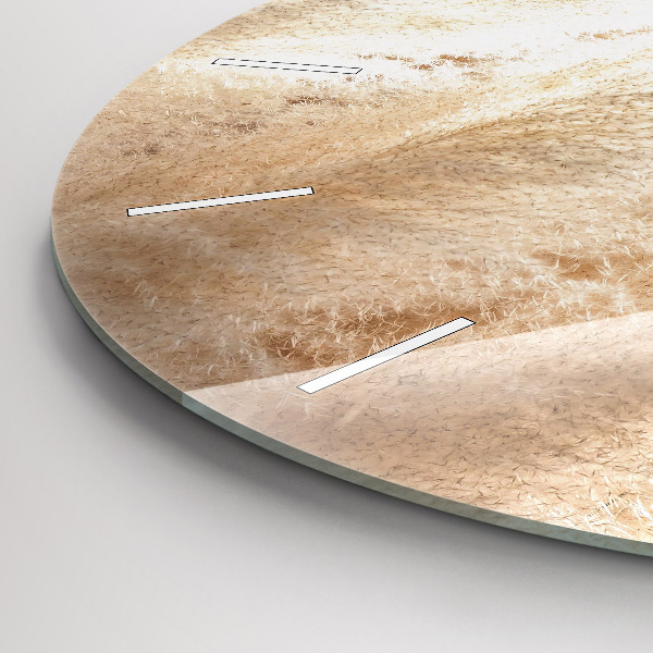 Pendule murale ronde Épis de céréales