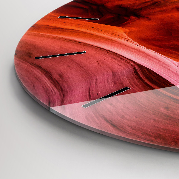 Pendule murale ronde Canyon