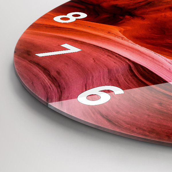 Pendule murale ronde Canyon