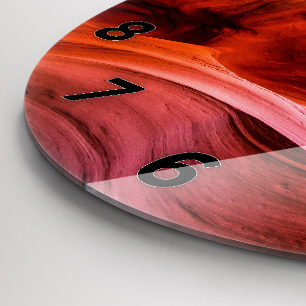 Pendule murale ronde Canyon