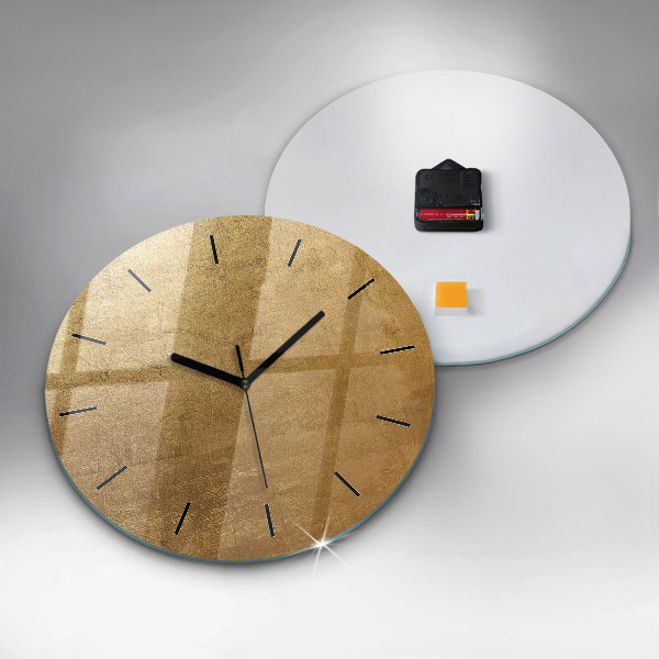 Horloge ronde Toile décorative