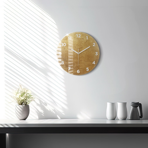 Horloge ronde Toile décorative