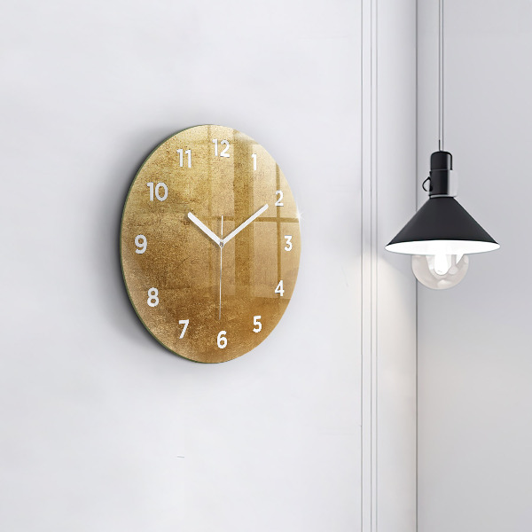 Horloge ronde Toile décorative