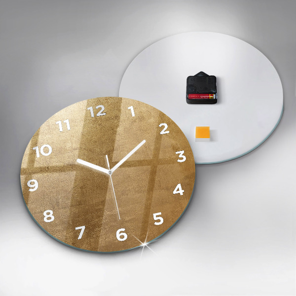 Horloge ronde Toile décorative