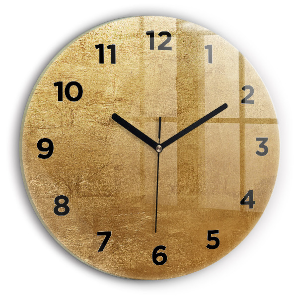 Horloge ronde Toile décorative