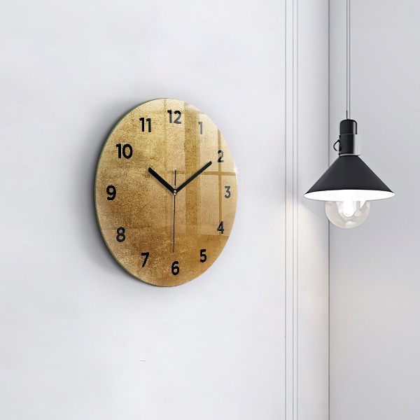 Horloge ronde Toile décorative