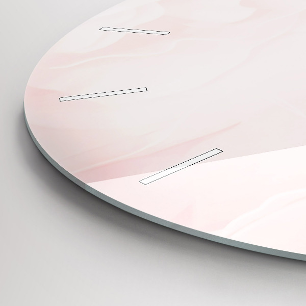 Horloge ronde Roses en fleurs