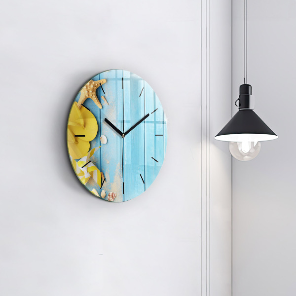 Horloge ronde Accessoires et planches de plage