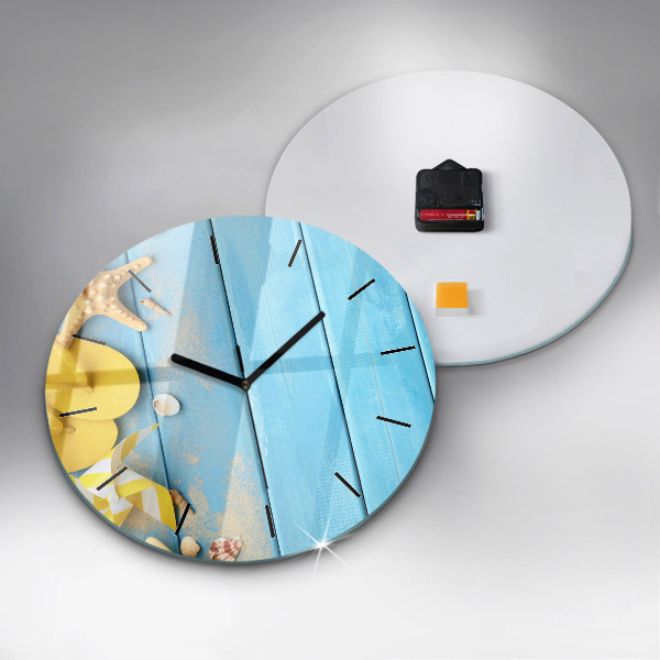 Horloge ronde Accessoires et planches de plage