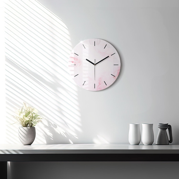 Horloge ronde Fleurs en fleurs