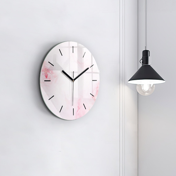 Horloge ronde Fleurs en fleurs