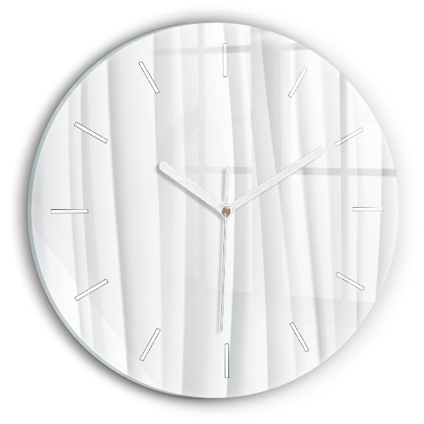 Horloge ronde Texture des vagues