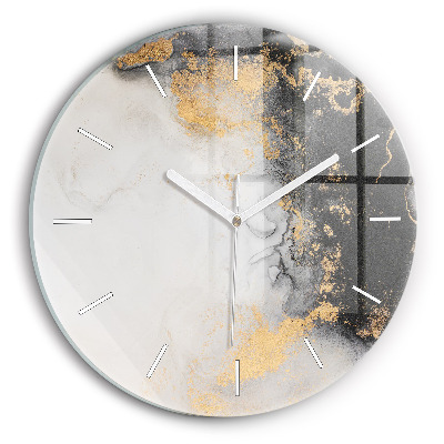 Horloge ronde Marbre artistique