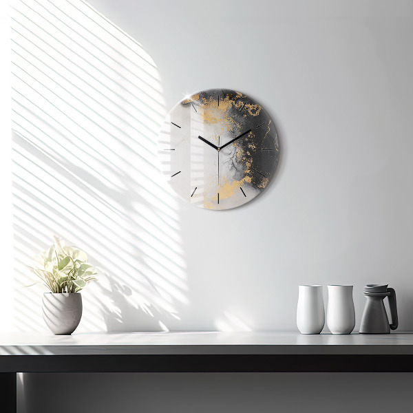 Horloge ronde Marbre artistique