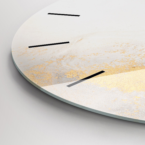 Horloge ronde Marbre artistique