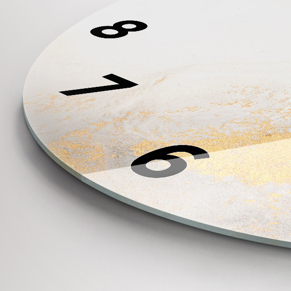 Horloge ronde Marbre artistique