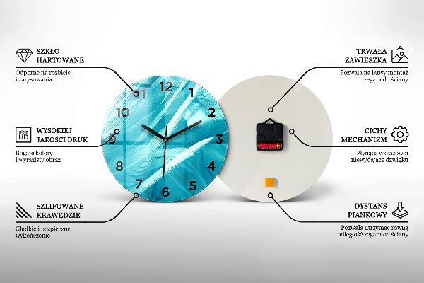 Horloge ronde Marbre artistique