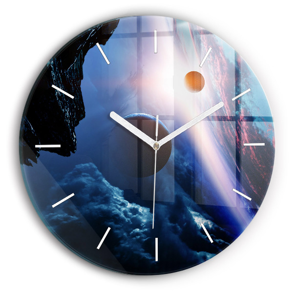 Pendule murale ronde Grande Galaxie