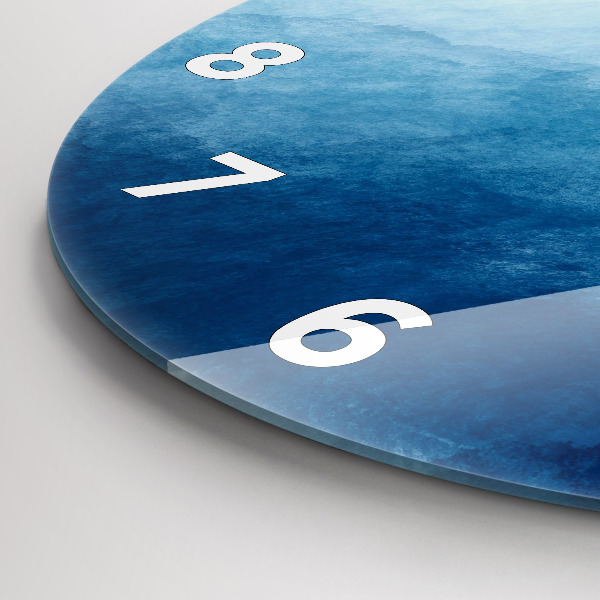 Pendule murale ronde Eau de captage