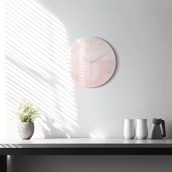 Horloge ronde Roses