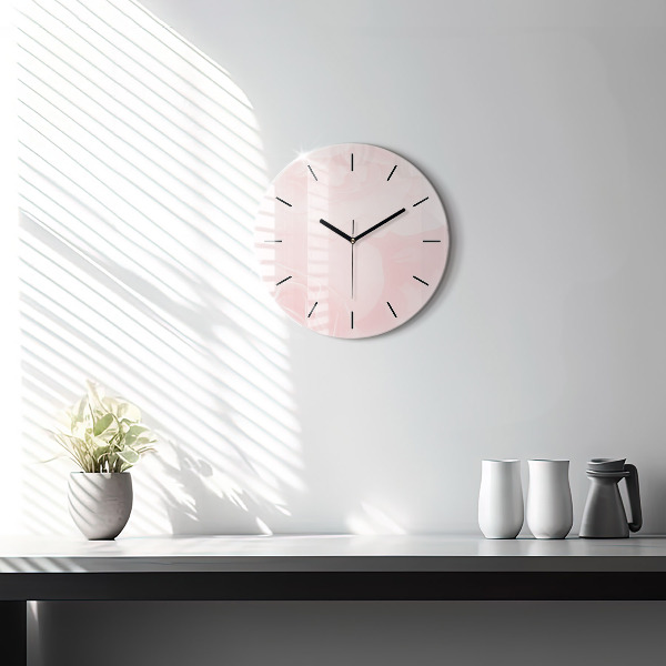 Horloge ronde Roses