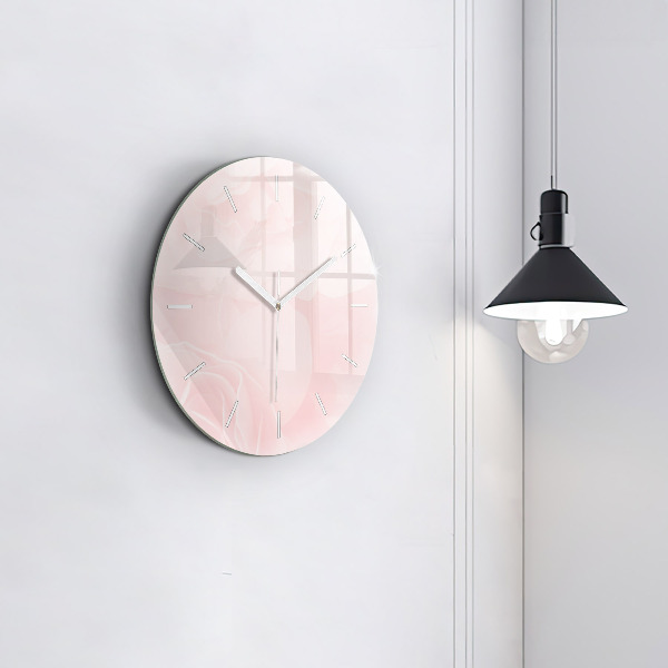 Horloge ronde Roses
