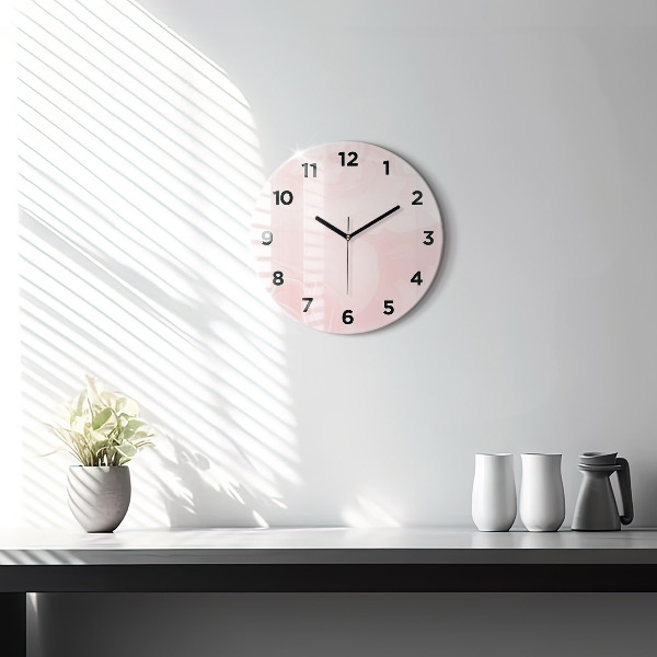 Horloge ronde Roses