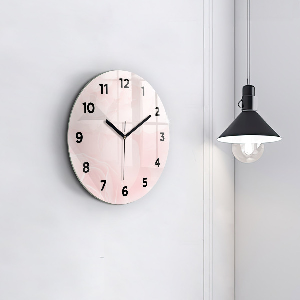 Horloge ronde Roses