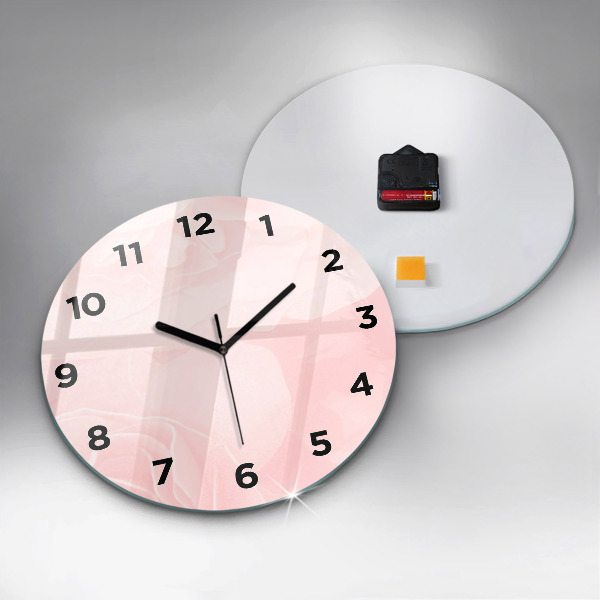Horloge ronde Roses