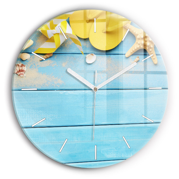 Horloge ronde Accessoires et planches de plage