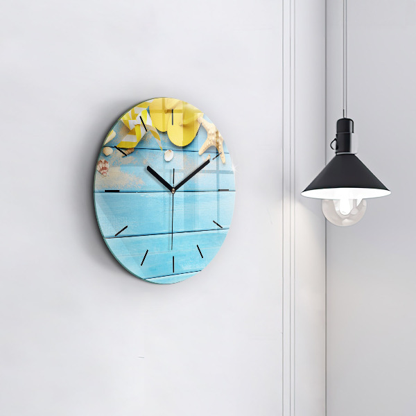 Horloge ronde Accessoires et planches de plage