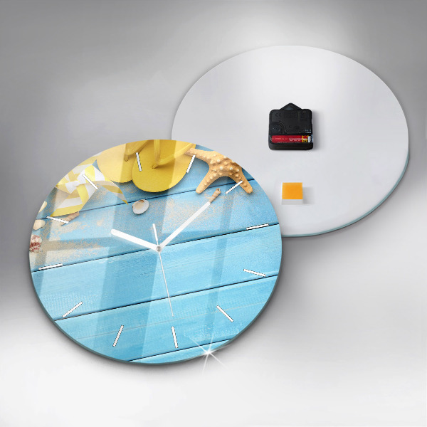 Horloge ronde Accessoires et planches de plage