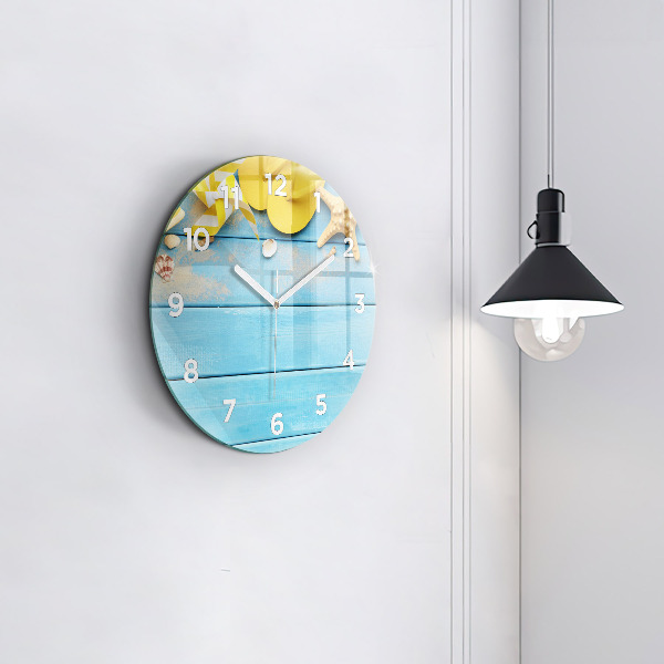 Horloge ronde Accessoires et planches de plage