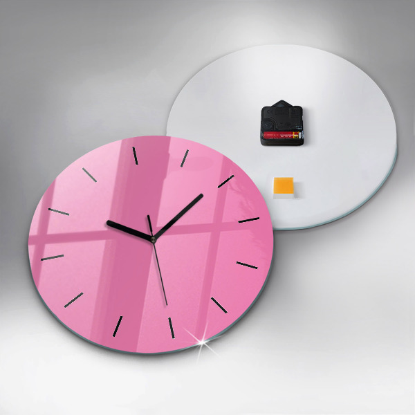 Horloge ronde Rose