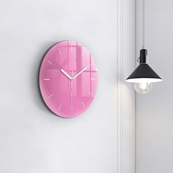 Horloge ronde Rose
