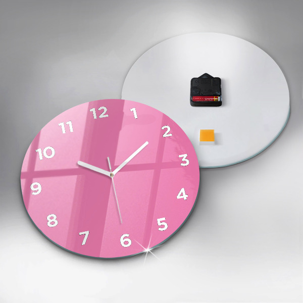 Horloge ronde Rose