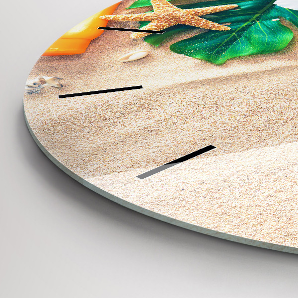 Pendule murale ronde Accessoires de vacances