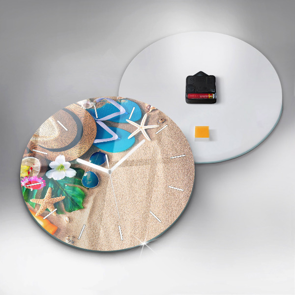 Pendule murale ronde Accessoires de vacances