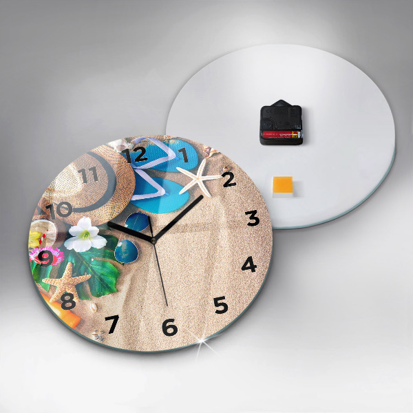 Pendule murale ronde Accessoires de vacances