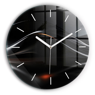 Horloge ronde Abstraction