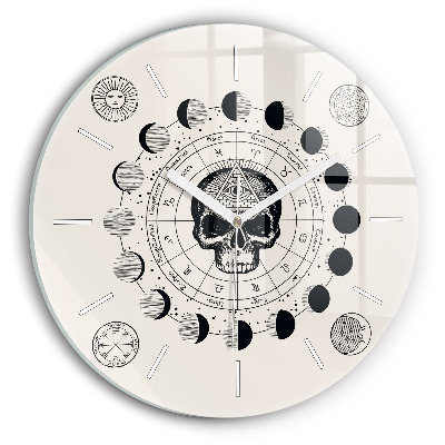 Horloge ronde Phases de la lune
