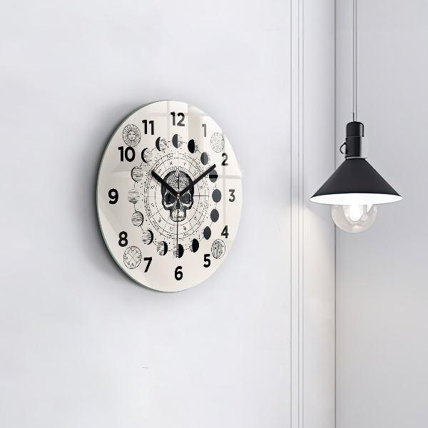 Horloge ronde Phases de la lune