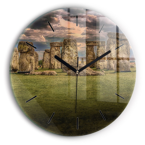 Horloge ronde Nimbostratus de Stonehenge
